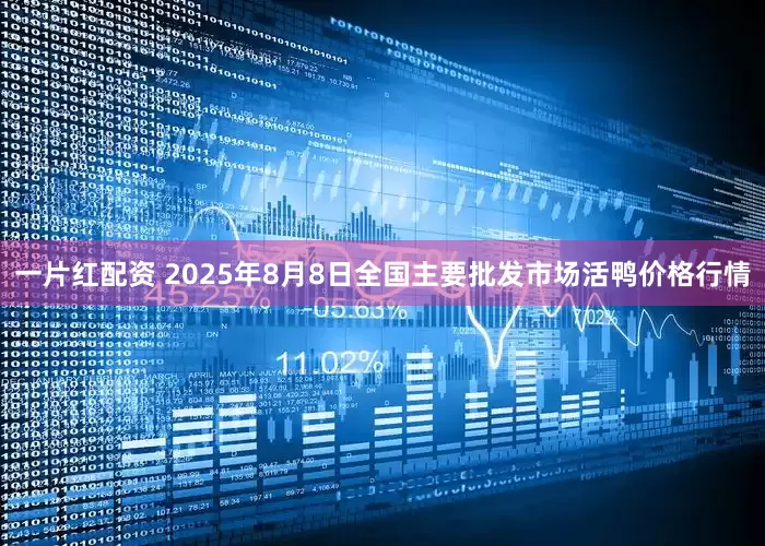 一片红配资 2025年8月8日全国主要批发市场活鸭价格行情
